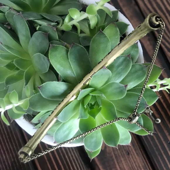 KS Lucy antique brass choker necklace - Picture 4 of 5